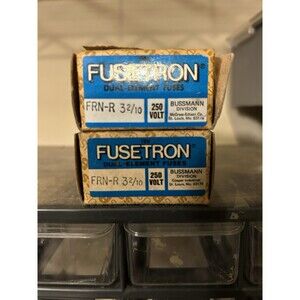 (19) Bussmann FRN-R-3-2/10 Fuses 3-2/10A 250V NEW!!! in Box Free Shipping